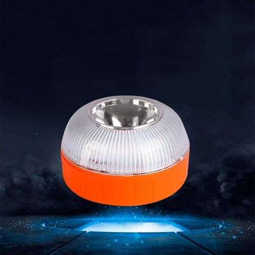 USB Car Emergency Light Flashing Roadside Beacon Induction Strobe Light Motorcycle