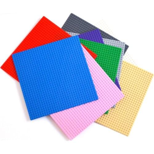 32x32 Dots Baseplate Thin Bricks Building Blocks Plastic 32*32 Hole Base Plate MOC Figure Model Assemble Toys for Children Gifts