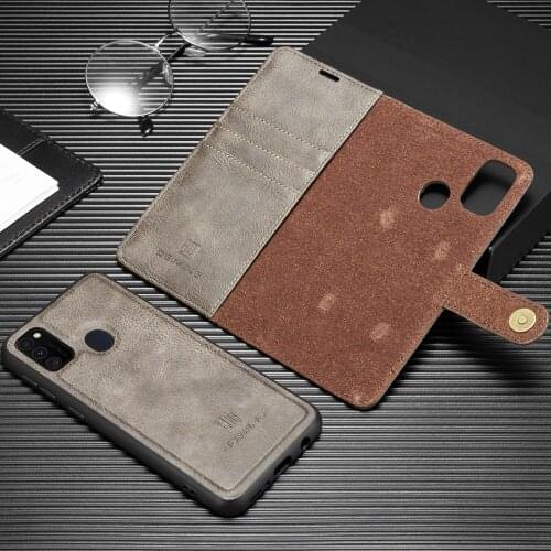 Retro Magnetic 2 in 1 Wallet Case For Samsung Galaxy A31 Detachable Leather Back Cover Coque