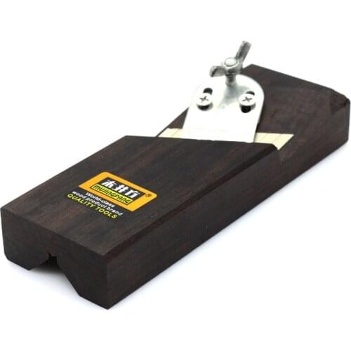 Ebony Corner Planer Woodworking Plane Bevel Tool Chamfer 45 Degree Angle Bevel Planer Small Wood Planer