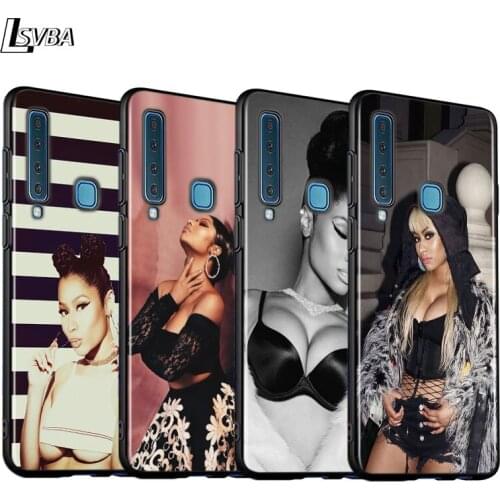 Black Cover Nicki Minaj My Queen for Samsung A9 A7 2018 Shell for Samsung Galaxy A8 A6 Plus A5 A3 2018 2017 Phone Case