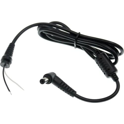 DC 5.5x2.5mm Laptop Adapter Supply Power Cord For Lenovo Asus Notebook Charger Repair Cable 113cm 22AWG