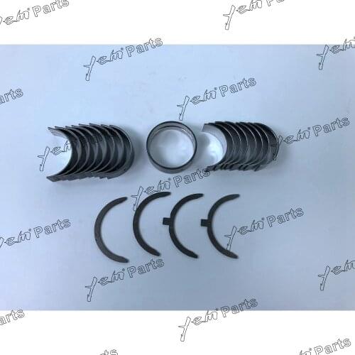 For Kubota engine V1305 Crankshaft bearing + con rod bearing + thrust washer