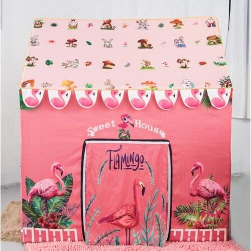 Playhouse for Kids Cartoon Animail Themed Tent Castle Dome Indoor Outdoor Play Toys Tent For Girls Boys Children Gifts