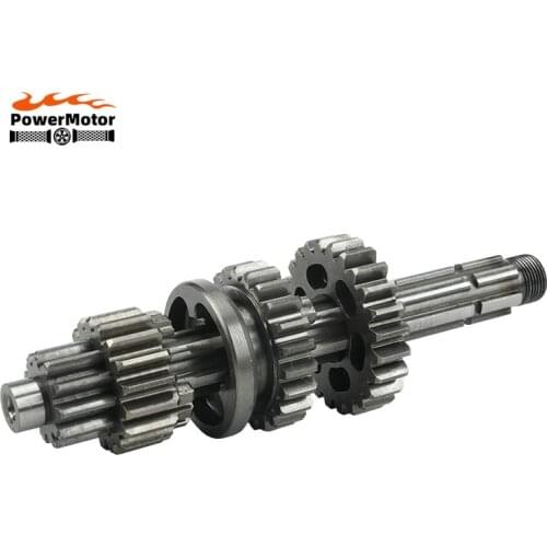 Engine Transmission Gear Box Main Shaft kit LF150cc For Lifan 150 150cc 1P56FMJ Horizontal Kick Starter Engines Dirt Pit Bikes