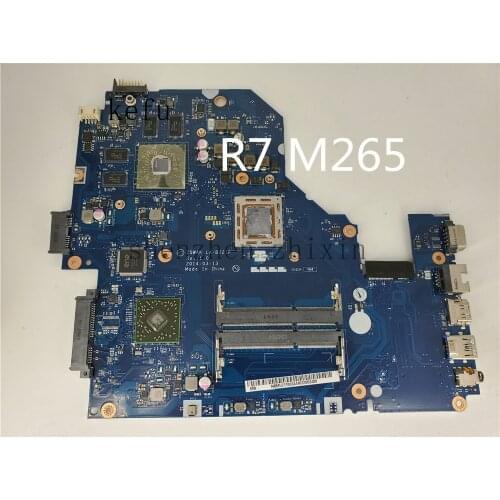 For Acer aspire E5-551G Laptop motherboard A10-7300U CPU Z5WAK LA-B221P NBMLE11003 with 2GB graphic chips mainboard