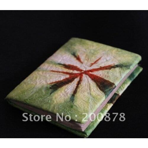 Nepal LOKTA Natural Plant Handmade Paper Notebook A7 Portable Antiqued Papers