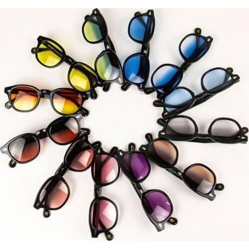 Vintage Retro Oval Sunglasses Lemtosh Fashion Style Import Acetate Original Quality UV400 Polarized Box Women Man Eyeglasses