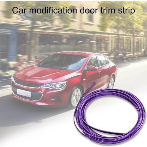 Universal Car Trim Strip Decoration Rubber Universal Door Edge Guard Moulding Protector Accessories