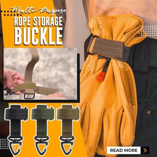 Multi-purpose Glove Hook Outdoor Gloves Climbing Rope Storage Buckle Travel Camping Hiking Buckles Multi-purpose Glove Hooks