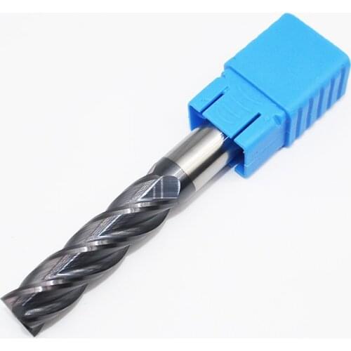 1PCS HRC50 12mm Solid Carbide Endmills ENDMILL 4Flute D12X40LXD12X100L Standard Length Side milling Slotting Profiling face mill