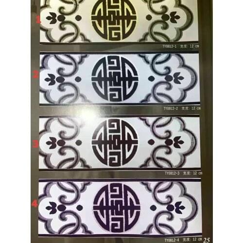 25m 27yd 12cm 4.7" ethnic filigree costume curtain decoration laciness lace woven embroidery national jacquard ribbon webbing