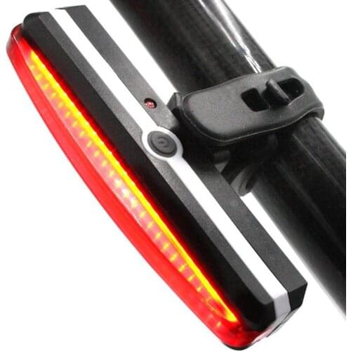 6 Light Modes USB Rechargeable LED Taillight Bicycle Light For Bike Flashlights Lamp Headlight Rain Water Proof Bike Accessoy