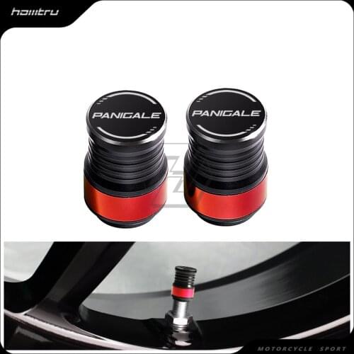 Motorcycle Accessories Wheel Tire Valve Caps Covers Case for Ducati 899 1199 1299 Panigale V2 V4 Rim