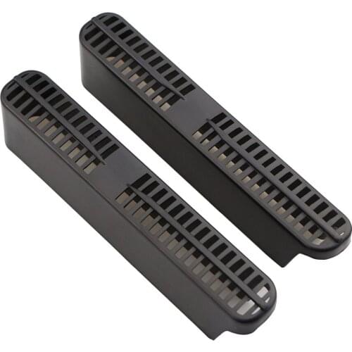 Carmilla Under Seat Floor Rear AC Heater Air Conditioner Duct Vent Protective Cover For Honda CRV CR-V MK5 2017 2018 Accessories