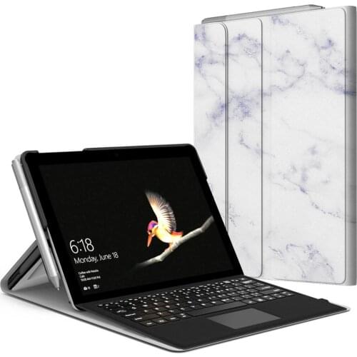 Case for Microsoft Surface Go 10 ,Multiple-Angle Viewing Portfolio Business Cover with Pencil Loop For Surface Surface Go case