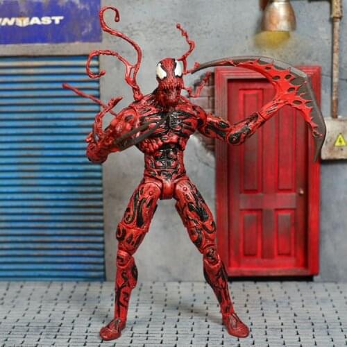 New Marvel Avengers Carnage Toys Cartoon Spider-Man Figures Venom Movable Action Figure Model Toys Collection Ornament Gift