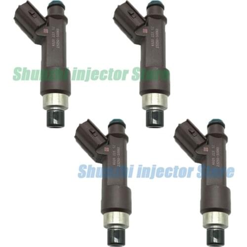 4pcs Fuel Injector Nozzle For Toyota 4Runner Land Cruiser Sequoia Tundra OEM:23250-50060 23209-50060 2325050060 2320950060
