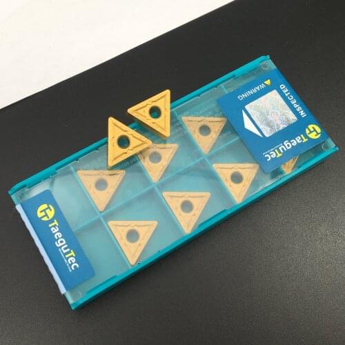 10pcs High quality TNMG160408 MT TT8125 Taegutec CNC carbide turning inserts cnc blade cutting tool Processing steel parts