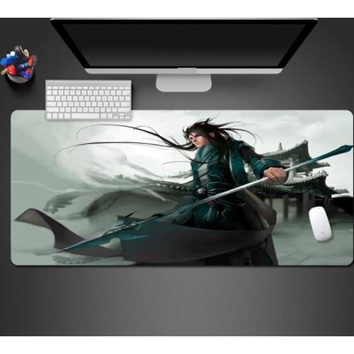 Blood Domineering Martial Arts Cartoon Mousepad High Quality Natural Rubber Hot Selling Game Mouse Pad Printing Computer Pad