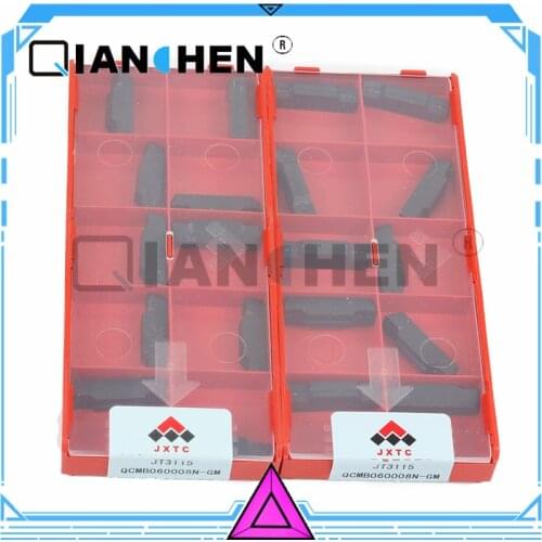 Original JXTC QCMB060008N-GM JT3115 (10pcs/lot) tungsten Carbide Cutting tools insert
