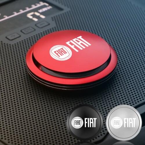 Car Air Aromatherapy Perfume Flavor Freshener Customed LOGO UFO Shape For FIAT 500 X L Punto 124 Bravo AMT Freemont EVO Linea