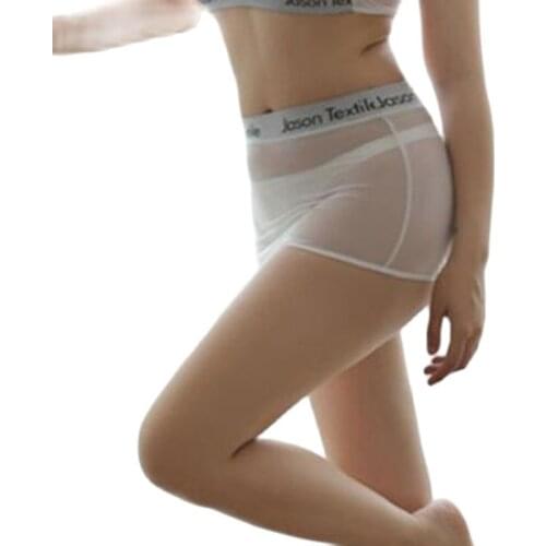 Sexy Women High Cut Tight Pencil Skirt Ice Silk See Through Micro Mini Skirt Transparent Club Skirt Fantasy Erotic Wear F10