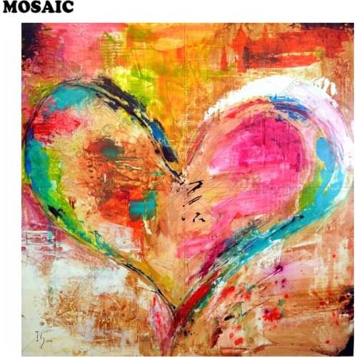 Full Diy Daimond Painting Cross-stitch,heart,Photo customization,3D Diamond Painting Full Rhinestones Paintings Embroidery E43