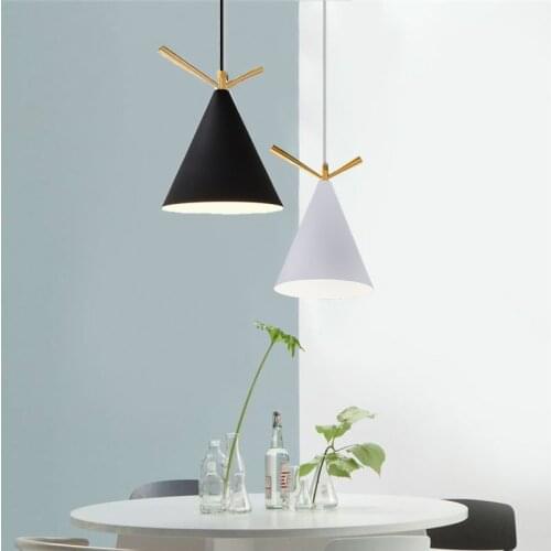 Simple Pendant Lights Restaurant Kitchen Pendant Lamp LED Lamp Nordic Light Hanging Lighting Bedroom Living Dining Room Decor