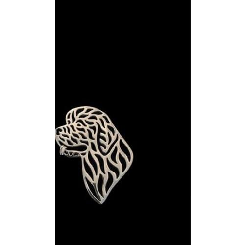 Drop shipping-Newfoundland brooch,Male Fashion Brooch ,Suit Brooches,Gift Brooch for him,Pet Lovers Gift Idea