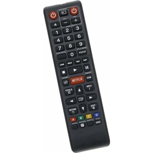 Remote Control For Samsung BD-E5500 BD-E6100 BD-EM57 BD-ES7000 BD-H5900/XU 3D Blu-ray Disc DVD Player