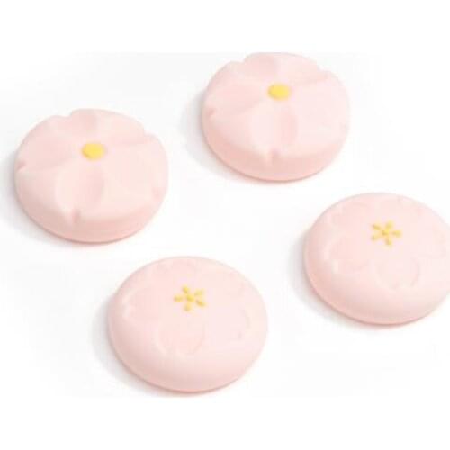 Sakura Cherry Flower Nintend Thumb Stick Grip Cap Joystick Cover For Nintendo Switch NS Lite Joy-con Controller Thumbstick Case