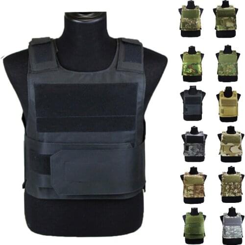 Tactical Vest Outdoor Paintball Airsoft Adjustable Training Protective Vest Outdoor Tactical Vest Sports Protective Equipment