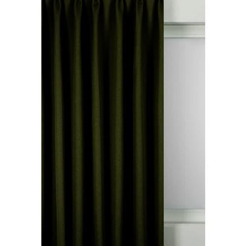 Belle Cose Country Style Straw Thermal Blackout Blackout Green Backdrop Curtain Single Wing 100x270 cm