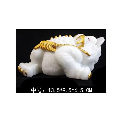 Three feet Golden Toad carvings of sandstone stone carving cicadas shop room statues sculpture Home wedding decoration dies