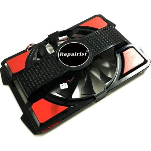 Computer Radiator Cooler Fan With Frame For ASUS EAH5570 EAH 5570/DI/HM512MD3 Graphics Card VGA Vedio Card Heatsink Cooling