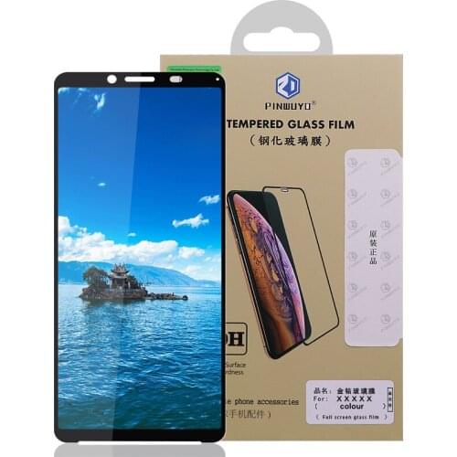 Glass tempered film For Sony Xperia 10 II color screen protector For Sony Xperia 1 II Glass tempered Film For Sony Xperia 10