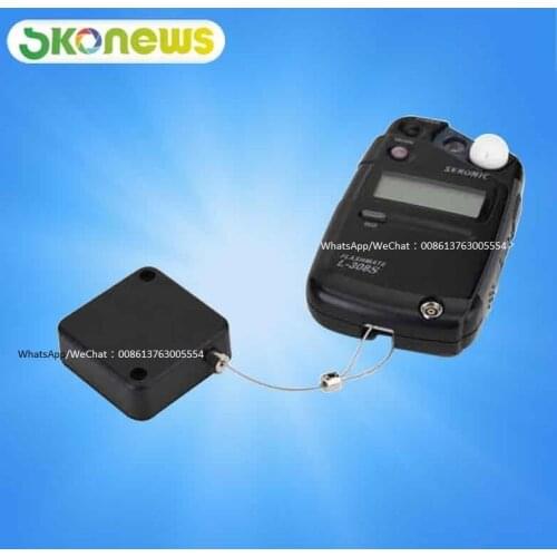 50 Pcs Anti-Theft Pull Box with Loop End,Tether System,Retractable Cable,Loss Prevention Recoiler,Retail Security Device