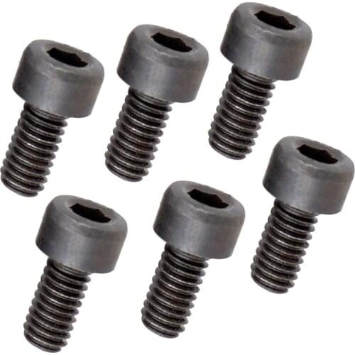 6pcs/set Guitar Tremolo Bridge Locked String Screws For Electric Guitar 3mm