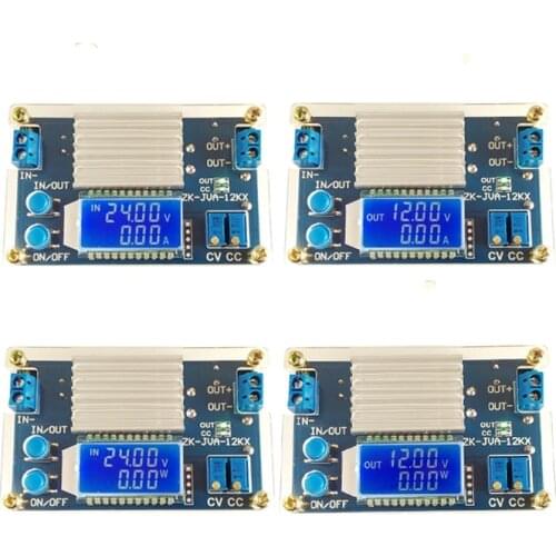 DC DC Converter 12A 160W Buck constant voltage constant current power supply 1.2-32V Voltage current power display Meter