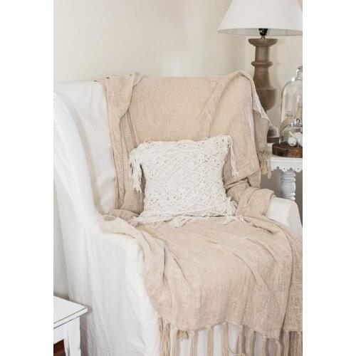 Macrame cushion cover Bohemian throw pillow cover / wedding decorative cushion sham custom size and color