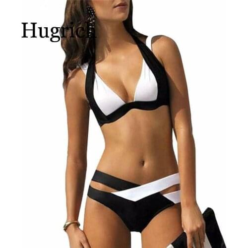 2020 New Women Sexy Solid Colour Embroidered Women Stripe Wear Print Bandage Bodysuit Wear Girl Shoulder Bandage Underwear