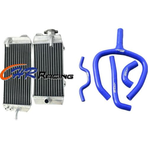 FOR NEW L&R Aluminum Radiator+HOSE KAWASAKI KXF250 KX250F 2011 2012 2013 2014 15 16