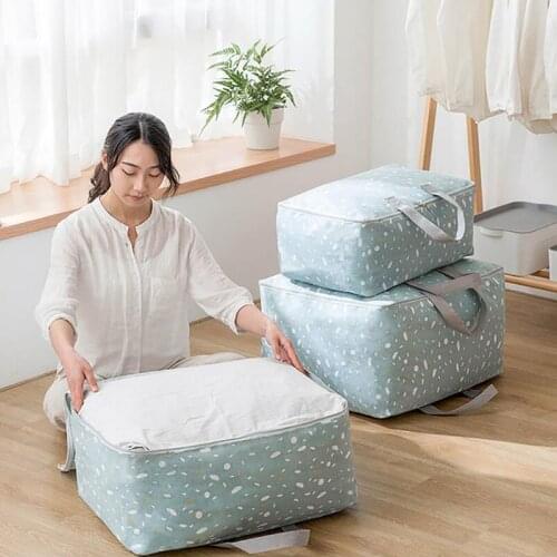 Clothes Quilt Storage Bag Blanket Closet Sweater Organizer Box Sorting Pouches Cabinet Container Travel Home Dropshipping