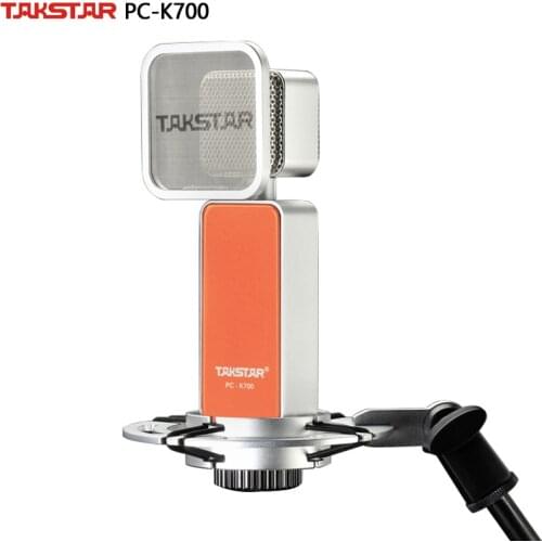 Original TAKSTAR PC-K700/PCK700 Side-address Microphone Internet karaoke condenser microphone personal/studio recording