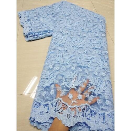 Peach Lace Fabric African 100% Cotton Swiss Voile Lace Fabric High Quality Nigerian Embroidery Tulle Lace With Sequins 5yards