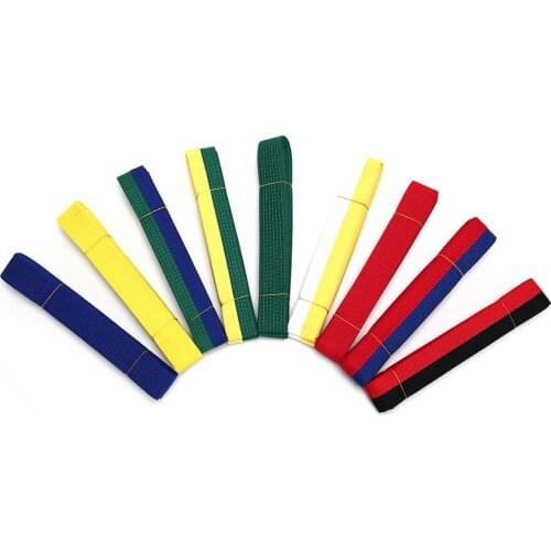 Professional Taekwondo Belt Karate Judo Double Wrap Martial Arts Stripe Sports Belt