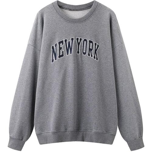 Oversize Women Soft Cotton O Neck Pullover 2021 Spring-autumn Fashion Ladies Vintage Pullover Female Printed Pullover Top