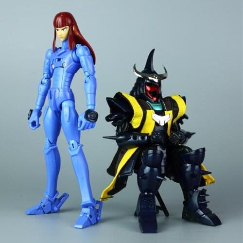 Tronzo Lutoys Model Ronin Warriors YoroiDen Samurai Troopers Darkness General Shuten Doji Metal Cloth Armor Plus