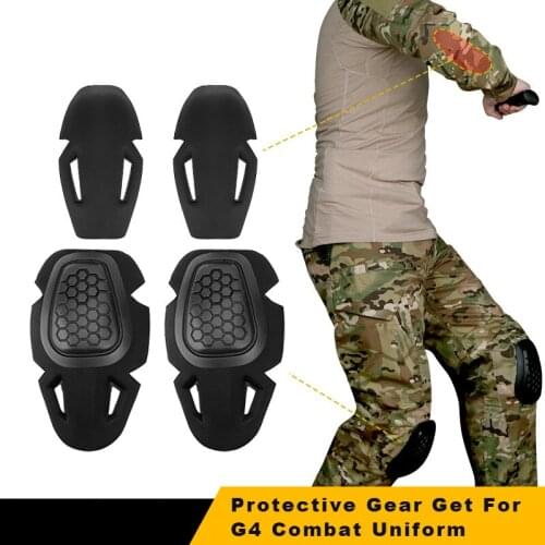 Military Army Tactical Knee Pads G4 Combat Uniform Paintball Airsoft Hunting Protection Elbow Pads War Game Protector Knee Pads